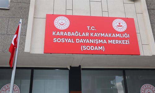 Karabağlar Sosyal Dayanışma Merkezi (SODAM) hizmete açıldı.