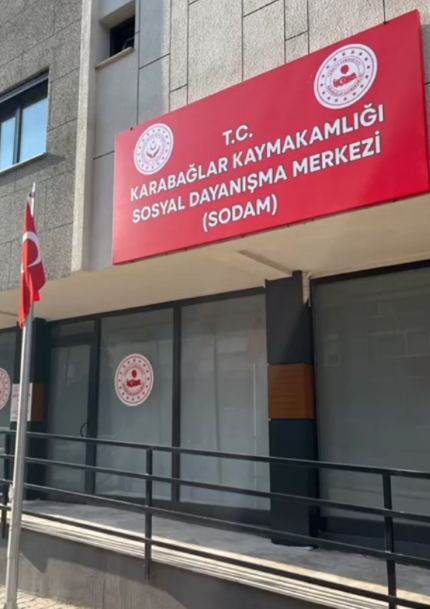 Karabağlar Sosyal Dayanışma Merkezi (SODAM) yakın zamanda kapılarını açıyor.